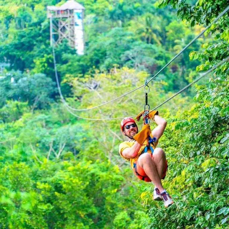 Zip Line Adventure: 12 Lines, 18 Platforms, Rivers & Mountains — excursion from Hotel La Loma