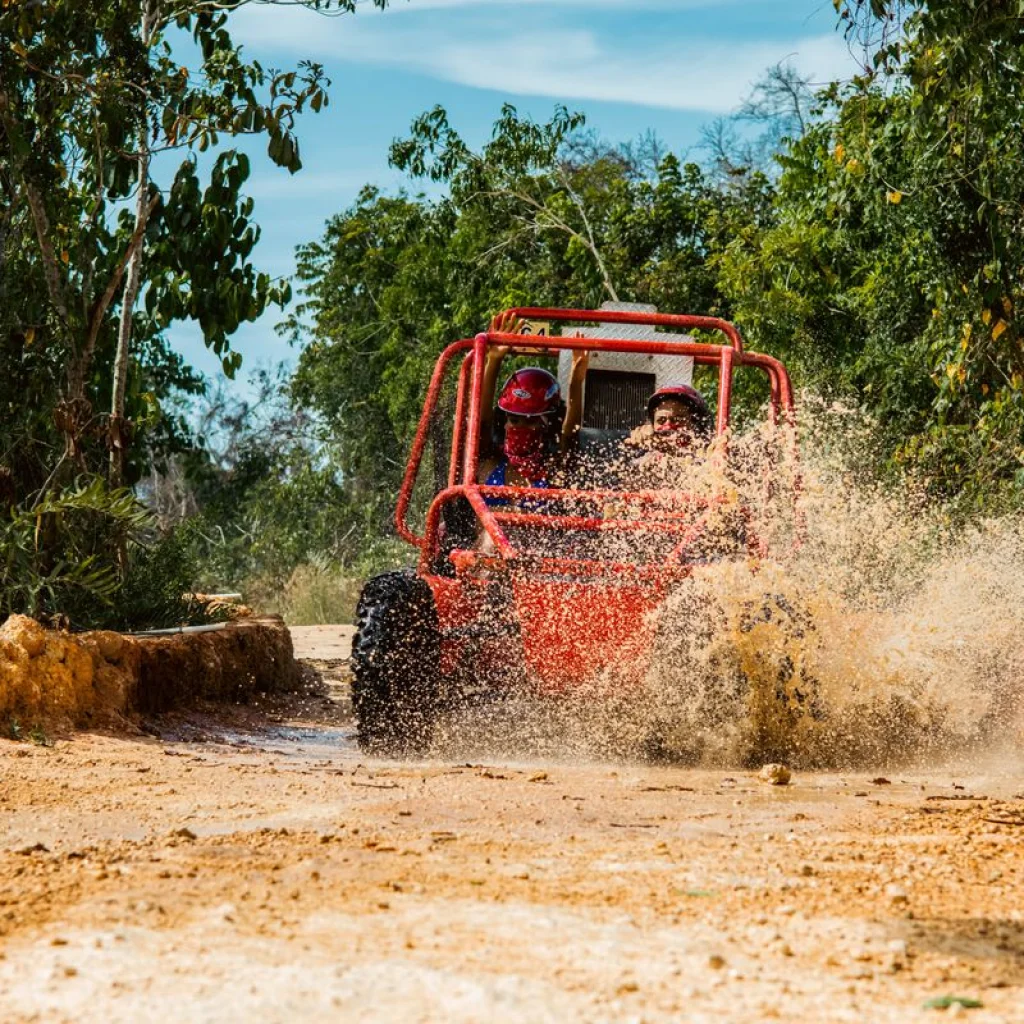 Underground cenote cave swimming at Domitai Park